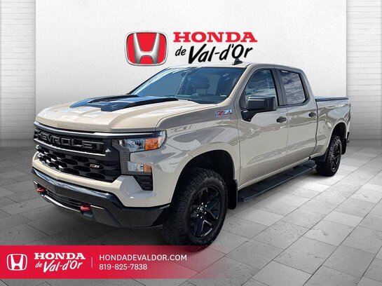 Chevrolet Silverado 1500 Custom Trail Boss V8 5.3L cabine multiplace 4RM 147 po 2023 2023 Beige Chevrolet Silverado 1500 Custom Trail Boss V8 5.3L cabine multiplace 4RM 147 po 2023 2023 Beige