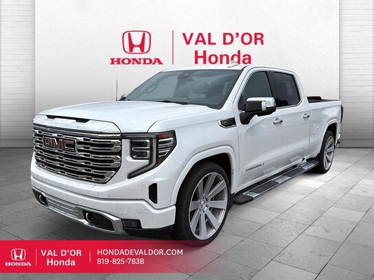 GMC Sierra 1500 Denali cabine multiplace 4RM 147 po 2023 2023 Blanc GMC Sierra 1500 Denali cabine multiplace 4RM 147 po 2023 2023 Blanc