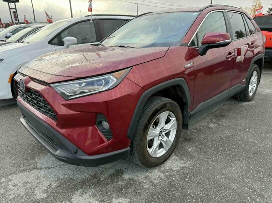Toyota RAV4 hybride XLE TI 2020 2020 Rouge