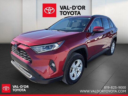Toyota RAV4 hybride XLE TI 2020 2020 Rouge