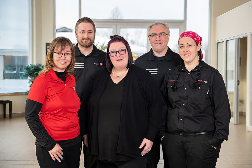 Equipe conseiller gareau toyota